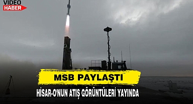 MSB Paylaştı: Hisar-O'nun Atış Görüntüleri Yayında!