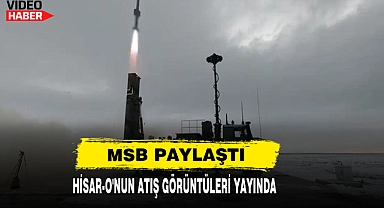 MSB Paylaştı: Hisar-O'nun Atış Görüntüleri Yayında!