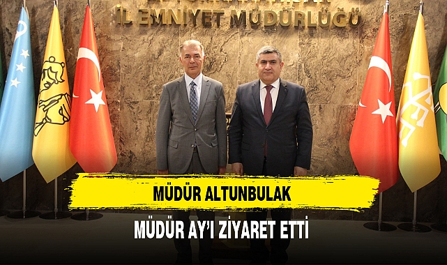 Müdür Ay'ın Misafiri AFAD Müdürü Oldu