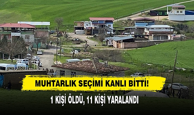 Muhtarlık Seçimi Kanlı Bitti!