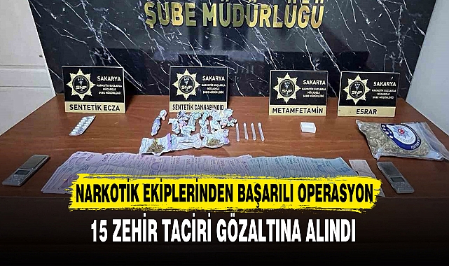 NARKOTİK EKİPLERİNDEN BAŞARILI OPERASYON