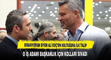 O İŞ İNSANI FENERBAHÇENİN BAŞKANLIĞINA TALİP OLDU