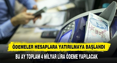 Ödemeler Hesaplara Yatırılmaya Başlandı!