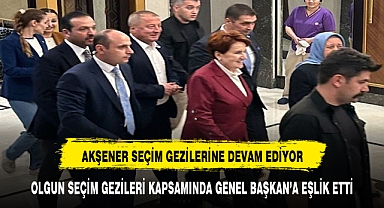 OLGUN ANTALYA'DAKİ ZİYARETLERİNDE AKŞENER'İ YALNIZ BIRAKMADI