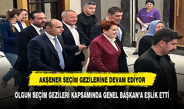 OLGUN ANTALYA'DAKİ ZİYARETLERİNDE AKŞENER'İ YALNIZ BIRAKMADI