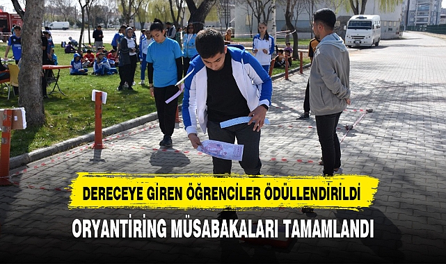 ORYANTİRİNG MÜSABAKALARI TAMAMLANDI