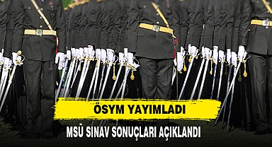 ÖSYM Yayımladı: MSÜ Sınav Sonuçları Açıklandı