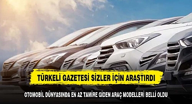 OTOMOBİL DÜNYASINDA EN AZ TAMİRE GİDEN ARAÇ MODELLERİ BELLİ OLDU
