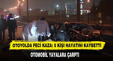 Otoyolda Feci Kaza: 5 Kişi Hayatını Kaybetti