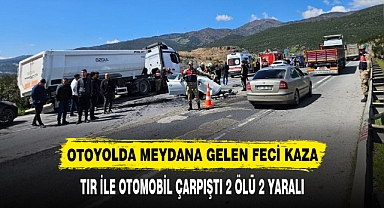 OTOYOLDA MEYDANA GELEN FECİ KAZA