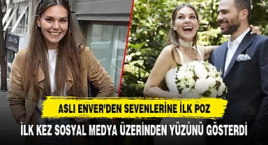 Oyuncu Aslı Enver, kızı Elay'ın yüzünü ilk kez gösterdi