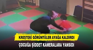 Özel kreşte çocuklara şiddet iddiası