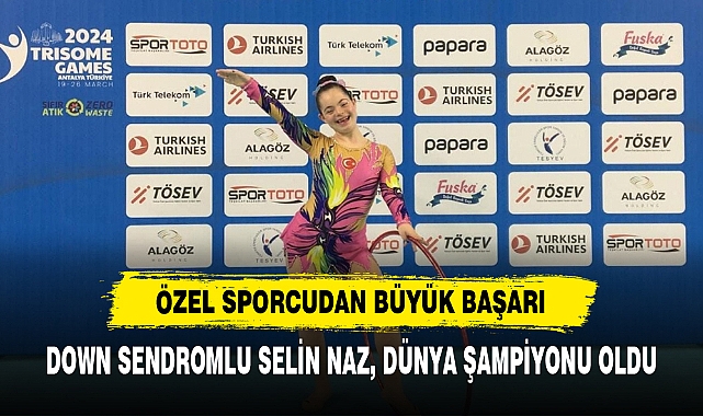 ÖZEL SPORCUDAN BÜYÜK BAŞARI