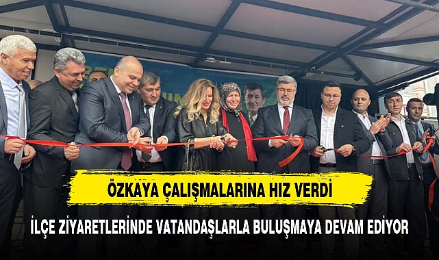 ÖZKAYA, " AFYON'A DOĞALGAZ AK PARTİ İLE GELDİ"