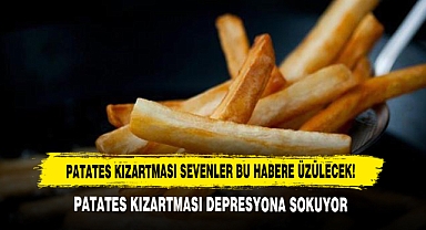 Patates Kızartması Sevenler Bu Habere Üzülecek!