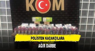 Polisten Kaçakçılara Ağır Darbe