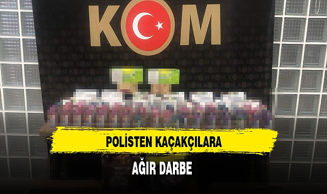 Polisten Kaçakçılara Ağır Darbe