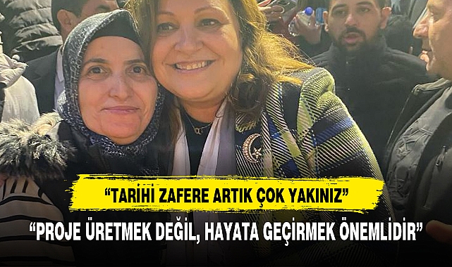 "PROJE ÜRETMEK DEĞİL, HAYATA GEÇİRMEK ÖNEMLİDİR"
