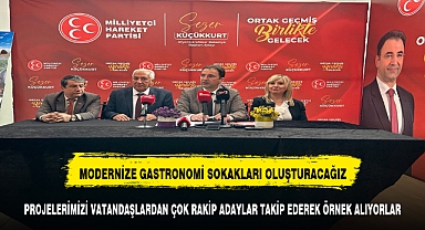 PROJELERİMİZİ VATANDAŞLARDAN ÇOK RAKİP ADAYLAR TAKİP EDEREK ÖRNEK ALIYORLAR