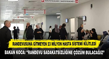 Randevusuna Gitmeyen 23 Milyon Hasta Sistemi Kilitledi