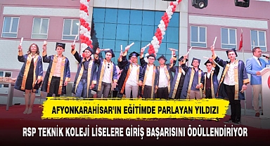 RSP TEKNİK KOLEJİ LİSELERE GİRİŞ BAŞARISINI ÖDÜLLENDİRİYOR