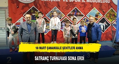 SATRANÇ TURNUVASI SONA ERDİ