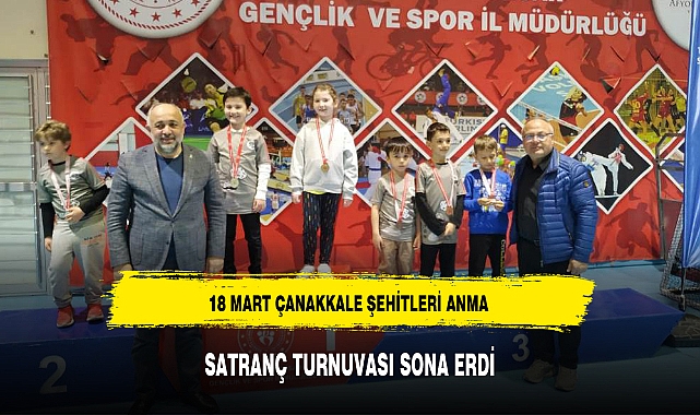 SATRANÇ TURNUVASI SONA ERDİ