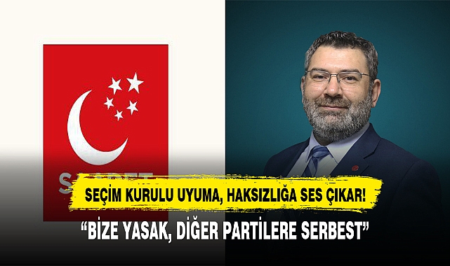 "SEÇİM KURULU UYUMA, HAKSIZLIĞA SES ÇIKAR!"
