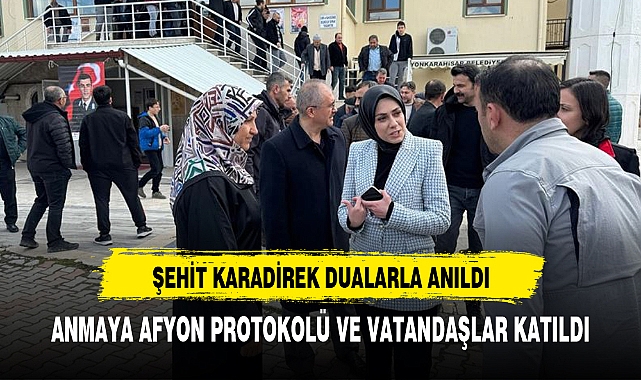 ŞEHİT KARADİREK DUALARLA ANILDI