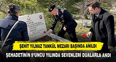 Şehit Yılmaz Tankül Mezarı Başında Anıldı