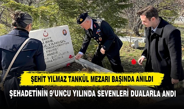 Şehit Yılmaz Tankül Mezarı Başında Anıldı