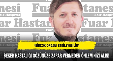 ŞEKER HASTALIĞI GÖZÜNÜZE ZARAR VERMEDEN ÖNLEMİNİZİ ALIN!
