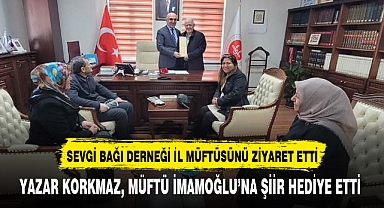 SEVGİ BAĞI DERNEĞİ İL MÜFTÜSÜNÜ ZİYARET ETTİ