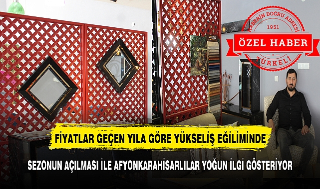 SEZONUN AÇILMASI İLE AFYONKARAHİSARLILAR YOĞUN İLGİ GÖSTERİYOR