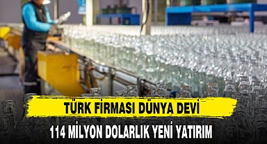 Şişecamdan 114 milyon dolarlık yatırım