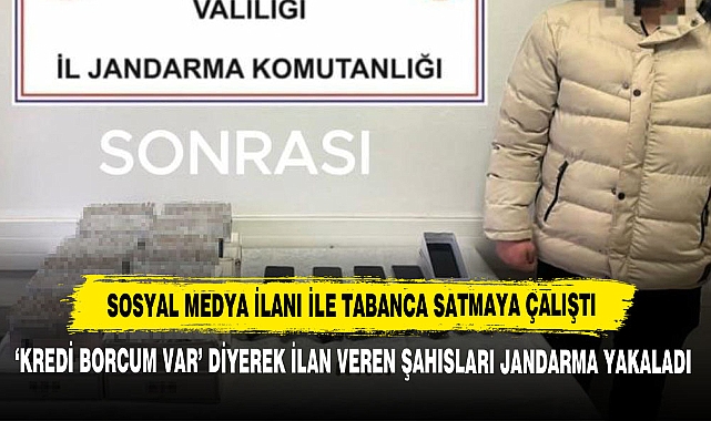 Sosyal Medya İlanı İle Tabanca Satmaya Çalıştı