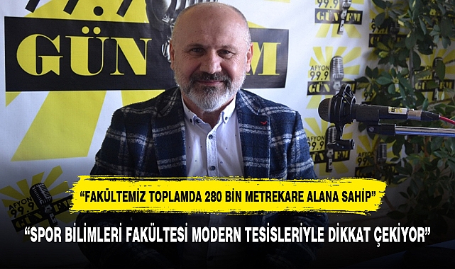 "SPOR BİLİMLERİ FAKÜLTESİ MODERN TESİSLERİYLE DİKKAT ÇEKİYOR"