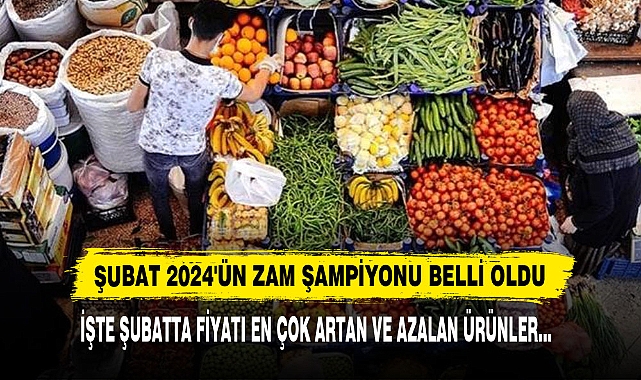 Şubat 2024'ün Zam Şampiyonu Belli Oldu