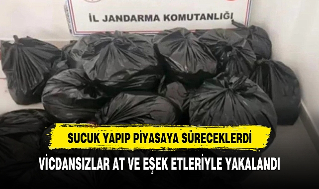 Sucuk Yapıp Piyasaya Süreceklerdi Jandarma Kıskıvrak Yakaladı