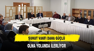 Şuhut Vakfı Daha Güçlü Olma Yolunda İlerliyor