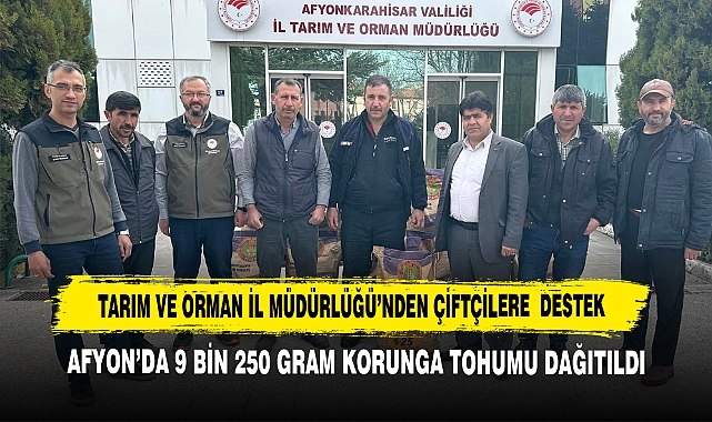 Tarım ve Orman İl Müdürlüğü’nden Çiftçilere Destek