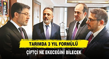 Tarımda 3 Yıl Formülü Çiftçi Ne Ekeceğini Bilecek