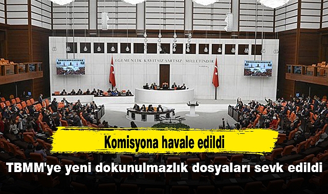 TBMM'ye yeni dokunulmazlık dosyaları sevk edildi