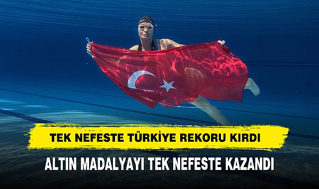 Tek Nefeste Türkiye Rekoru Kırdı