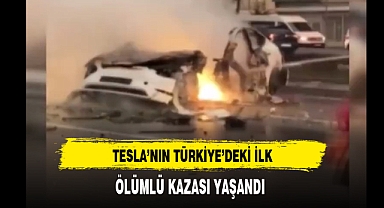 Tesla'nın Türkiye'deki İlk Ölümlü Trafik Kazası Yaşadı