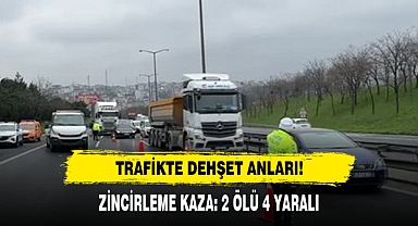 Trafikte Dehşet Anları!