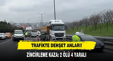Trafikte Dehşet Anları!