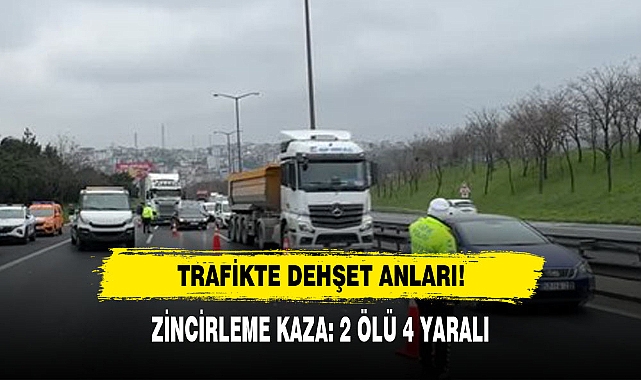 Trafikte Dehşet Anları!