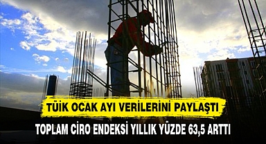 TÜİK OCAK AYI VERİLERİNİ PAYLAŞTI