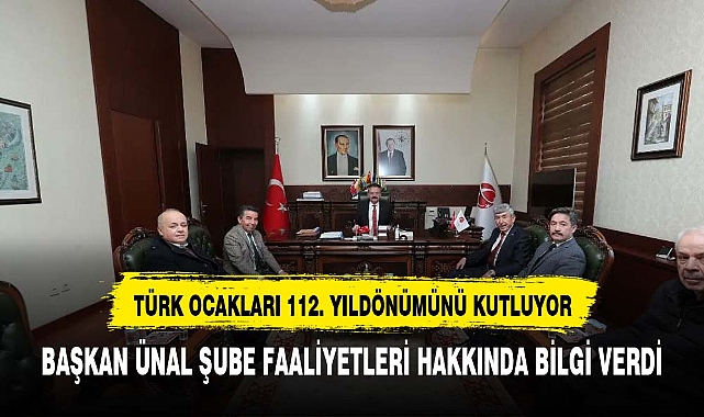 TÜRK OCAKLARINDAN VALİ AKSOY'A ZİYARET